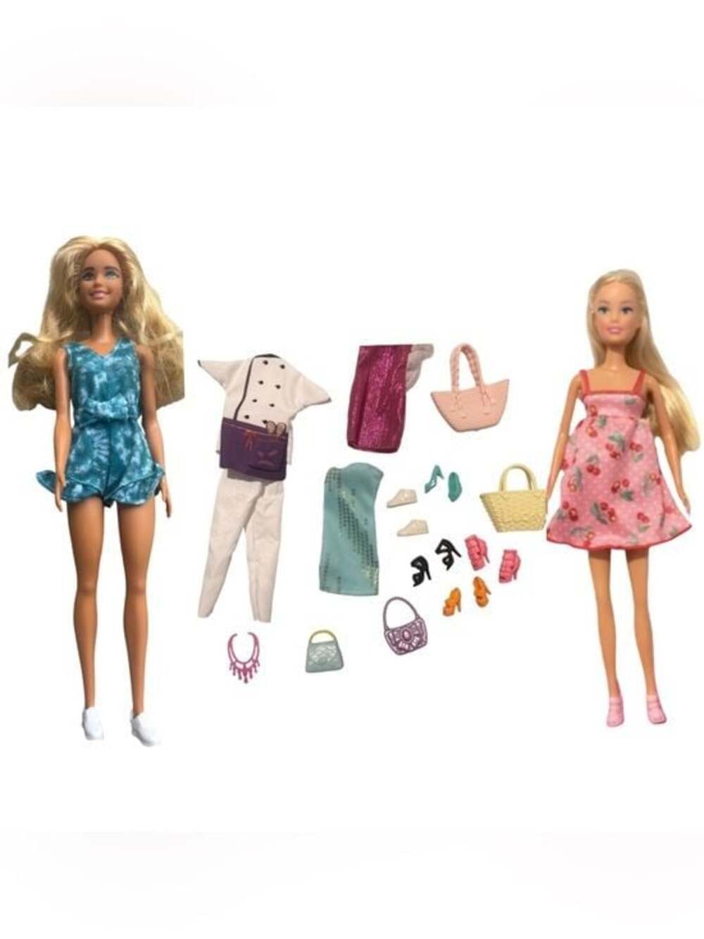 Barbie Doll Bundle Clothes Shoes Accessories Lot Mattel Fashion Doll Set